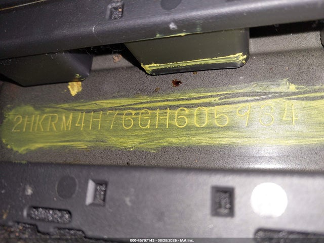 2HKRM4H76GH605934 Honda Cr-v Ex-l
