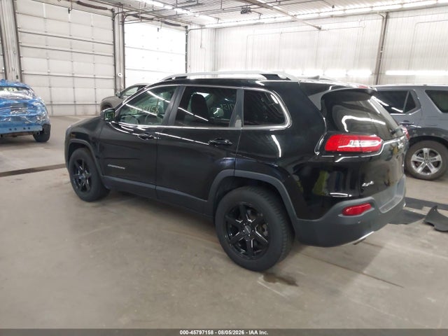 Продаж на аукціоні авто 2018 Jeep Cherokee Limited 4x4, vin: 1C4PJMDB9JD578493, номер лоту: 45797158