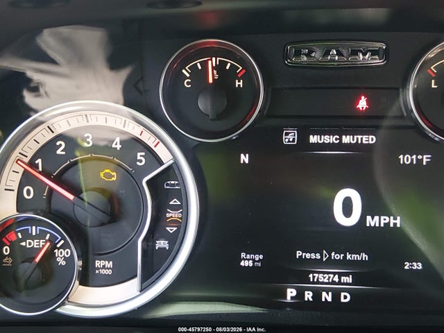Продажа на аукционе авто 2015 Ram 1500 Laramie, vin: 1C6RR7NM4FS687957, номер лота: 45797250