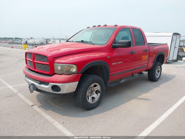 45797263 :رقم المزاد ، 3D7HU18ZX2G211985 vin ، 2002 Dodge Ram 1500 St مزاد بيع