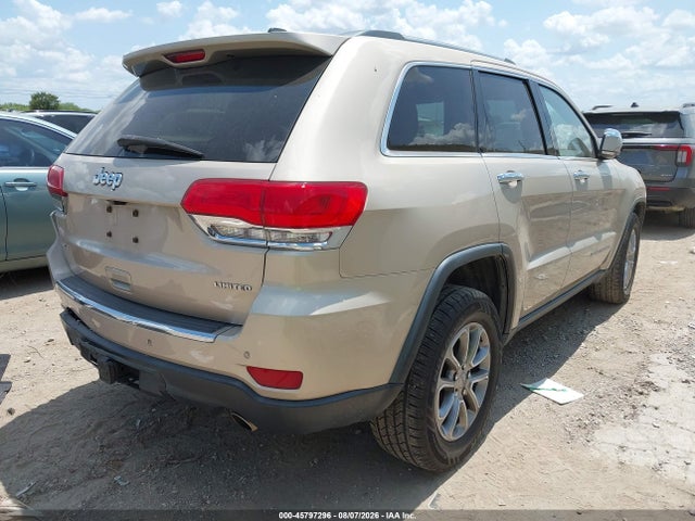 45797296 :رقم المزاد ، 1C4RJFBG9FC191703 vin ، 2015 Jeep Grand Cherokee Limited مزاد بيع
