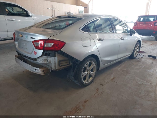 45797299 :رقم المزاد ، 1G1BF5SM4J7168262 vin ، 2018 Chevrolet Cruze Premier Auto مزاد بيع