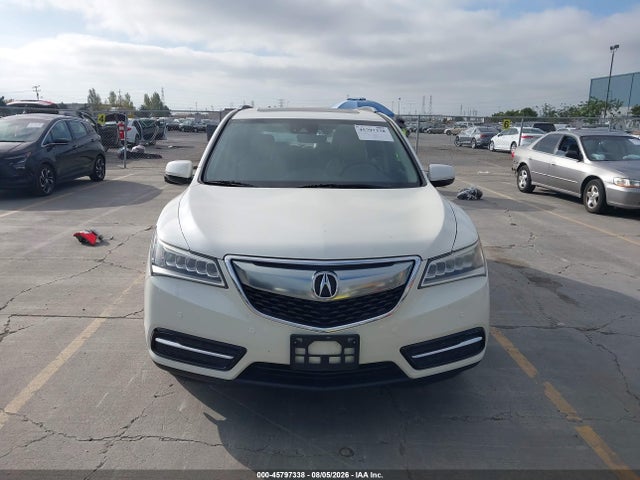 5FRYD4H98GB007256 Acura Mdx Advance Entertainment Packages/advance Package