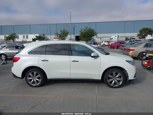 5FRYD4H98GB007256 Acura Mdx Advance Entertainment Packages/advance Package