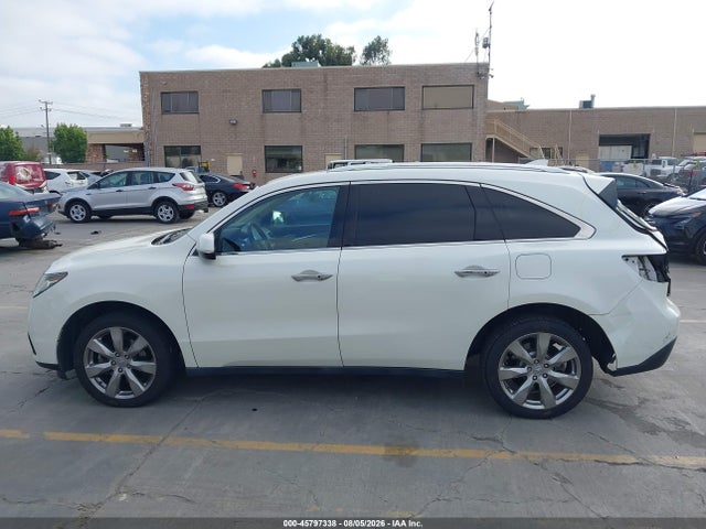 5FRYD4H98GB007256 Acura Mdx Advance Entertainment Packages/advance Package