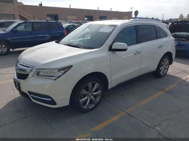 5FRYD4H98GB007256 Acura Mdx Advance Entertainment Packages/advance Package