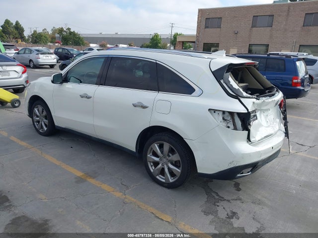 5FRYD4H98GB007256 Acura Mdx Advance Entertainment Packages/advance Package