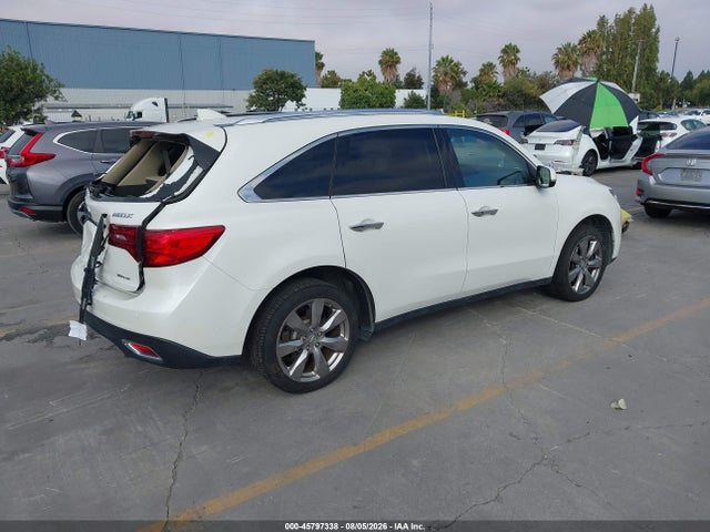 5FRYD4H98GB007256 Acura Mdx Advance Entertainment Packages/advance Package