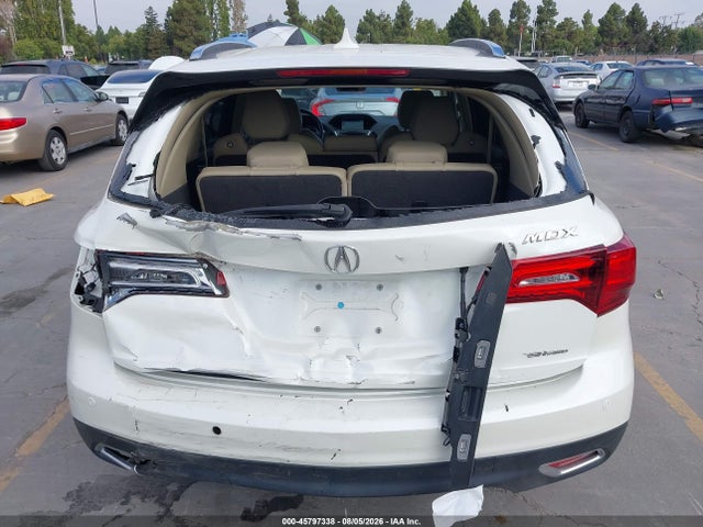 5FRYD4H98GB007256 Acura Mdx Advance Entertainment Packages/advance Package