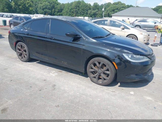 2015 Chrysler 200 S მანქანა იყიდება აუქციონზე, vin: 1C3CCCBBXFN564596, აუქციონის ნომერი: 45797402