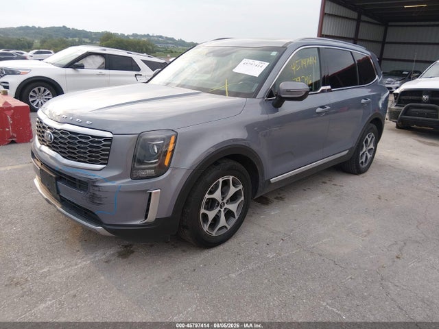 2020 Kia Telluride Ex მანქანა იყიდება აუქციონზე, vin: 5XYP34HCXLG029743, აუქციონის ნომერი: 45797414