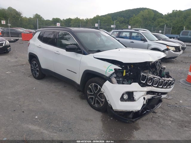 2024 Jeep Compass Limited 4x4 მანქანა იყიდება აუქციონზე, vin: 3C4NJDCN8RT609516, აუქციონის ნომერი: 45797424