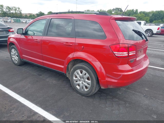 2017 Dodge Journey Se მანქანა იყიდება აუქციონზე, vin: 3C4PDCABXHT633415, აუქციონის ნომერი: 45797547