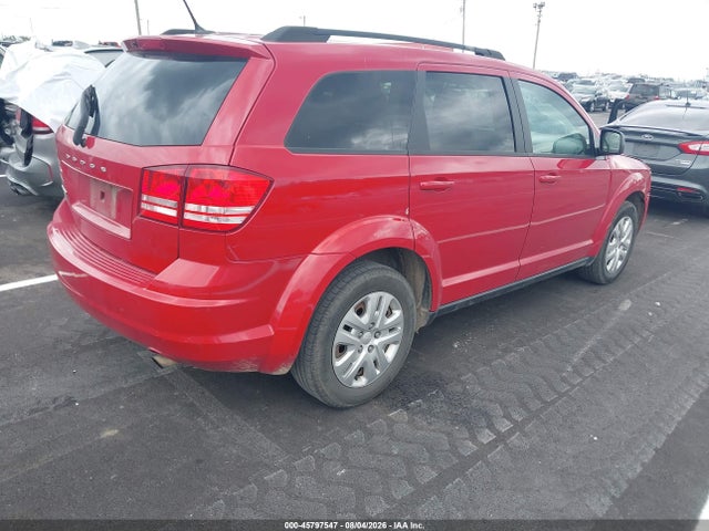 2017 Dodge Journey Se მანქანა იყიდება აუქციონზე, vin: 3C4PDCABXHT633415, აუქციონის ნომერი: 45797547