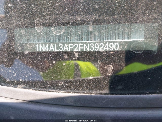 Aukcja sprzedaży 2015 Nissan Altima 2.5 S, vin: 1N4AL3AP2FN392490, numer aukcji: 45797550