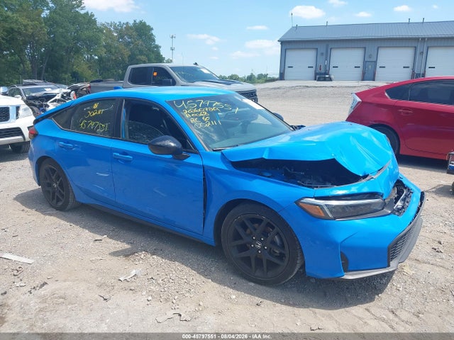 2025 Honda Civic Sedan Sport მანქანა იყიდება აუქციონზე, vin: 19XFL2H84SE002111, აუქციონის ნომერი: 45797551