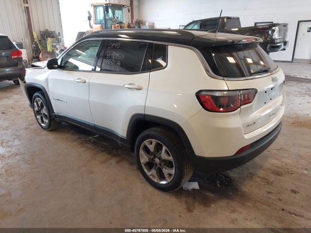 Продажа на аукционе авто 2019 Jeep Compass Limited 4x4, vin: 3C4NJDCB3KT842988, номер лота: 45797555
