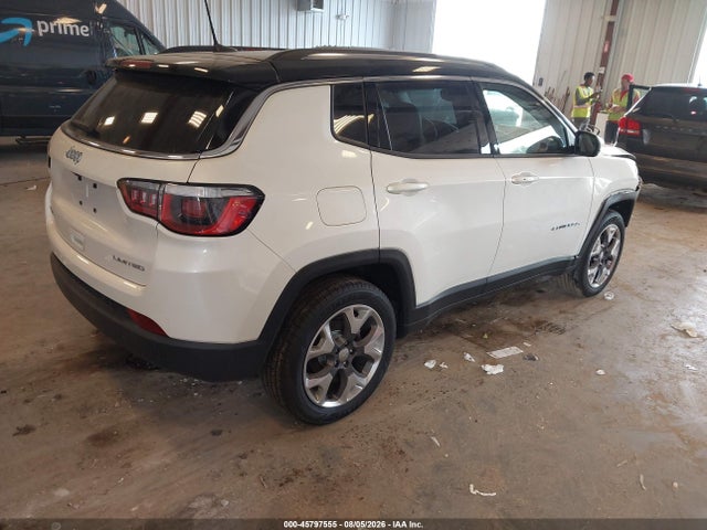 Продажа на аукционе авто 2019 Jeep Compass Limited 4x4, vin: 3C4NJDCB3KT842988, номер лота: 45797555
