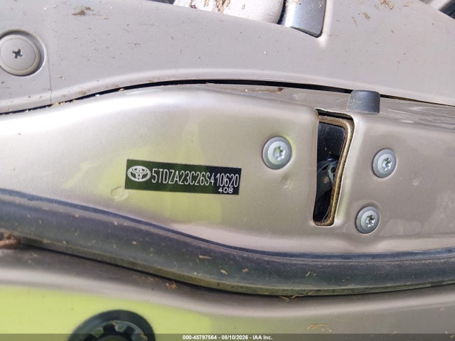 Продажа на аукционе авто 2006 Toyota Sienna Le, vin: 5TDZA23C26S410620, номер лота: 45797564