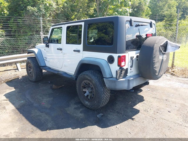 Продаж на аукціоні авто 2015 Jeep Wrangler Unlimited Sport, vin: 1C4BJWDG7FL703442, номер лоту: 45797611