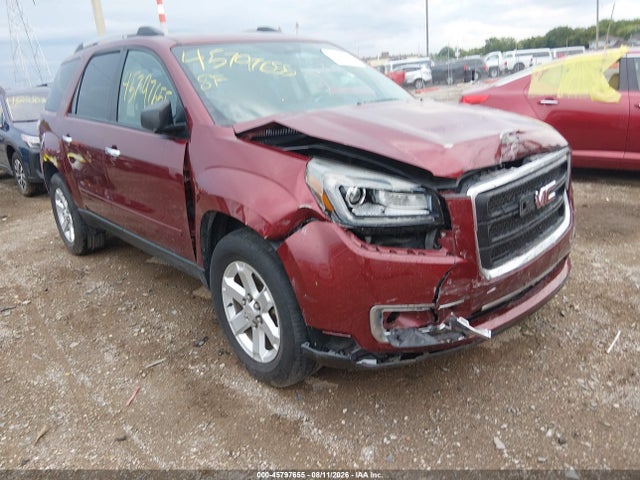 45797655 :رقم المزاد ، 1GKKRPKD3FJ140980 vin ، 2015 Gmc Acadia Sle-2 مزاد بيع