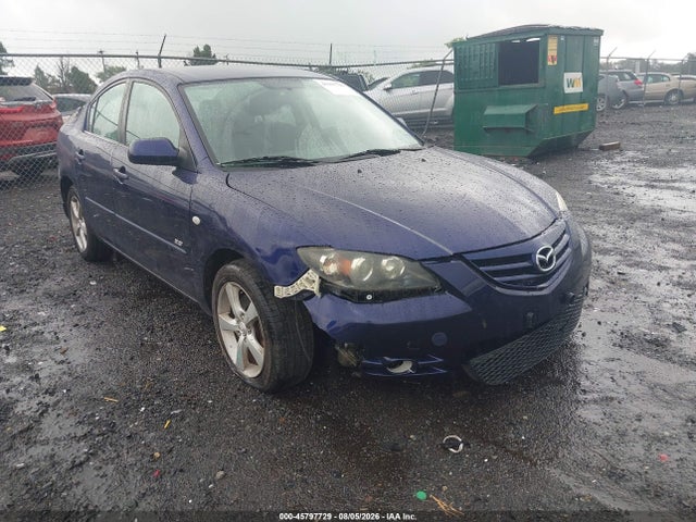 2004 Mazda Mazda3 S მანქანა იყიდება აუქციონზე, vin: JM1BK323541161231, აუქციონის ნომერი: 45797729
