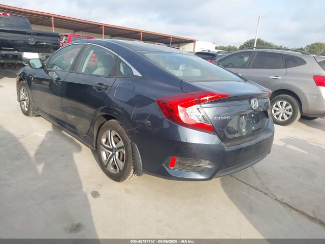 2018 Honda Civic Lx მანქანა იყიდება აუქციონზე, vin: 19XFC2F54JE000611, აუქციონის ნომერი: 45797747