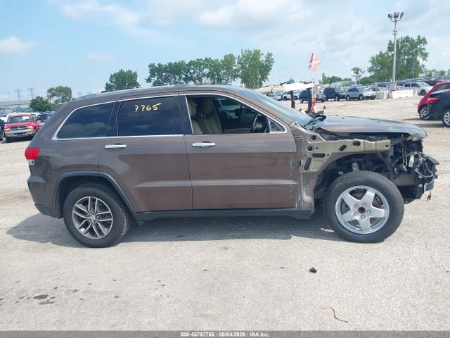 Продажа на аукционе авто 2018 Jeep Grand Cherokee Limited 4x2, vin: 1C4RJEBG7JC193081, номер лота: 45797765