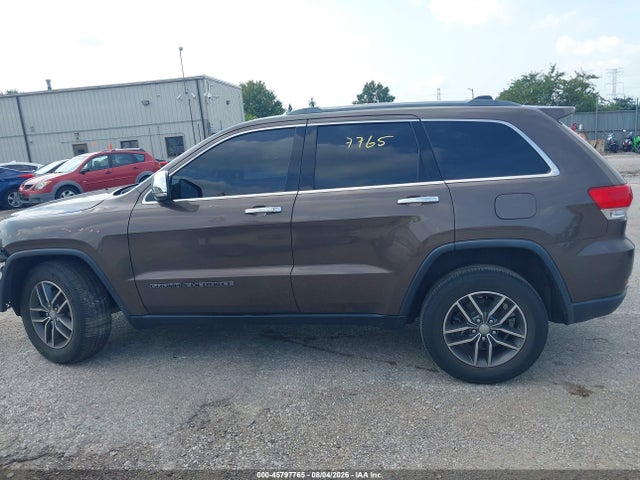 Продажа на аукционе авто 2018 Jeep Grand Cherokee Limited 4x2, vin: 1C4RJEBG7JC193081, номер лота: 45797765
