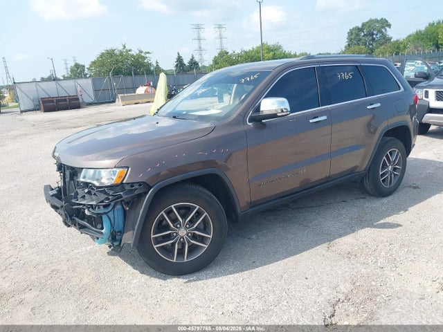 Продажа на аукционе авто 2018 Jeep Grand Cherokee Limited 4x2, vin: 1C4RJEBG7JC193081, номер лота: 45797765