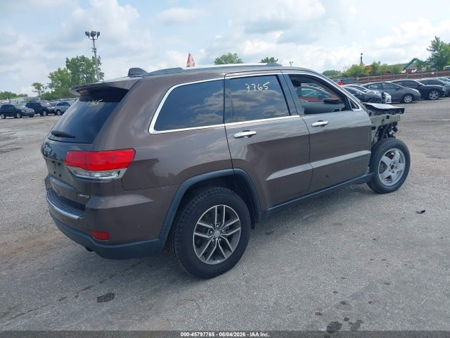 Продажа на аукционе авто 2018 Jeep Grand Cherokee Limited 4x2, vin: 1C4RJEBG7JC193081, номер лота: 45797765