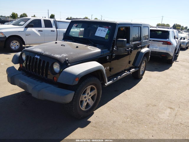 2008 Jeep Wrangler Unlimited X მანქანა იყიდება აუქციონზე, vin: 1J4GA39138L584889, აუქციონის ნომერი: 45797782