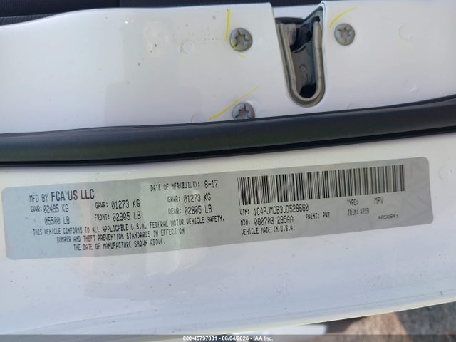 Jeep Cherokee Latitude 4x4 2018 1C4PJMCB3JD528660 Image 9