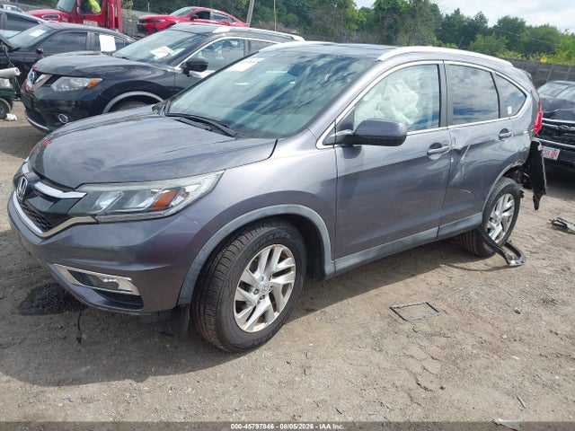 Honda Cr-v Ex-l 2015 5J6RM4H77FL133117 Image 2