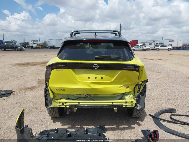 2025 Nissan Kicks Sr Fwd მანქანა იყიდება აუქციონზე, vin: 3N8AP6DA0SL414993, აუქციონის ნომერი: 45797852