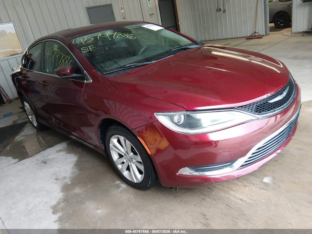 2015 Chrysler 200 Limited მანქანა იყიდება აუქციონზე, vin: 1C3CCCAB0FN685719, აუქციონის ნომერი: 45797886