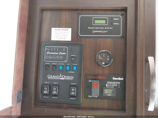 45797925 :رقم المزاد ، 573TM3524L5503754 vin ، 2020 Grand Design Other مزاد بيع