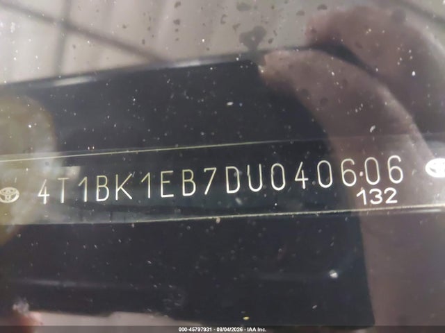 Продаж на аукціоні авто 2013 Toyota Avalon Xle Touring, vin: 4T1BK1EB7DU040606, номер лоту: 45797931