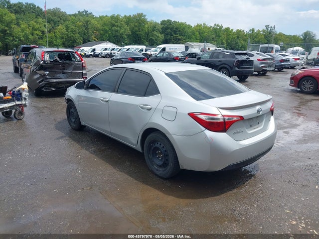 2014 Toyota Corolla S მანქანა იყიდება აუქციონზე, vin: 5YFBURHE0EP134635, აუქციონის ნომერი: 45797970