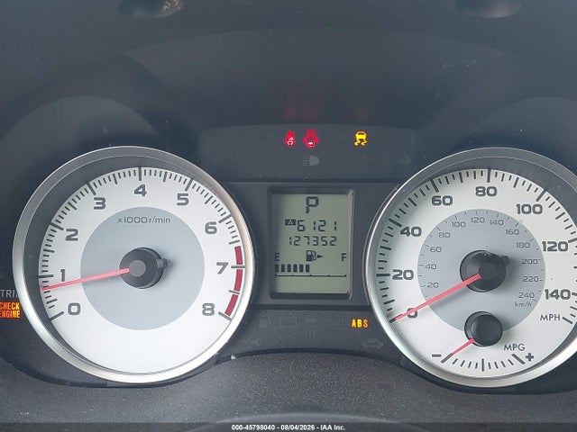 Aukcja sprzedaży 2012 Subaru Impreza 2.0i, vin: JF1GJAA68CH010968, numer aukcji: 45798040