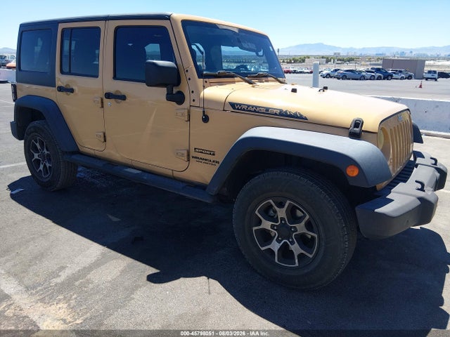 Aukcja sprzedaży 2014 Jeep Wrangler Unlimited Sport, vin: 1C4BJWDG0EL242387, numer aukcji: 45798051