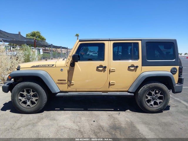 Aukcja sprzedaży 2014 Jeep Wrangler Unlimited Sport, vin: 1C4BJWDG0EL242387, numer aukcji: 45798051