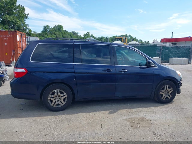 45798094 :رقم المزاد ، 5FNRL38647B000958 vin ، 2007 Honda Odyssey Ex-l مزاد بيع