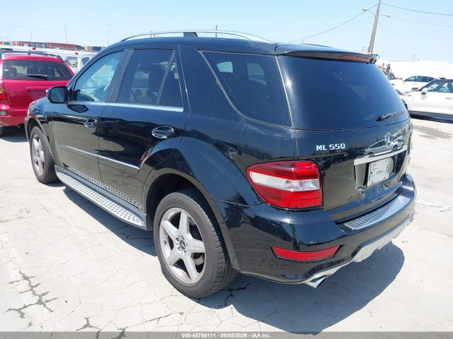 45798111 :رقم المزاد ، 4JGBB72E89A499959 vin ، 2009 Mercedes-benz Ml 550 4matic مزاد بيع