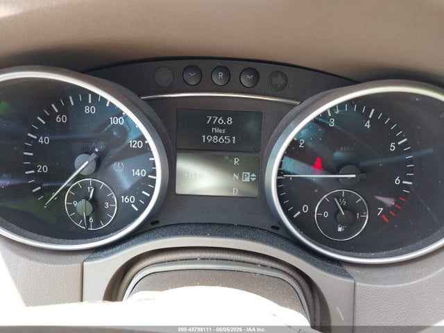 45798111 :رقم المزاد ، 4JGBB72E89A499959 vin ، 2009 Mercedes-benz Ml 550 4matic مزاد بيع