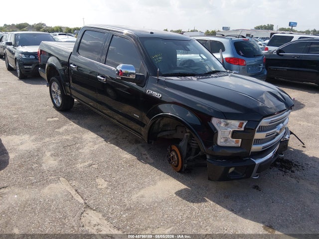 2015 Ford F-150 Platinum მანქანა იყიდება აუქციონზე, vin: 1FTEW1EG2FFA83825, აუქციონის ნომერი: 45798189