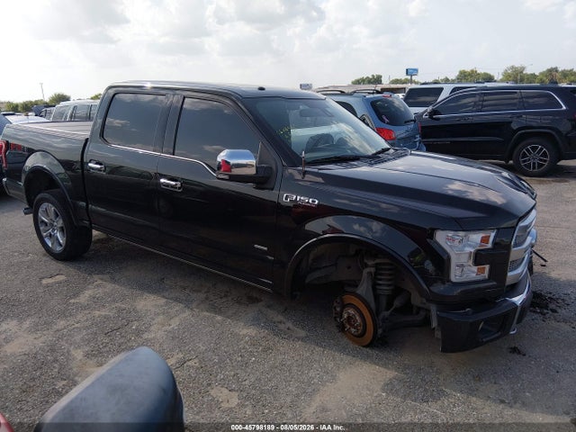 2015 Ford F-150 Platinum მანქანა იყიდება აუქციონზე, vin: 1FTEW1EG2FFA83825, აუქციონის ნომერი: 45798189