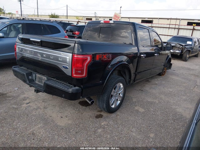 2015 Ford F-150 Platinum მანქანა იყიდება აუქციონზე, vin: 1FTEW1EG2FFA83825, აუქციონის ნომერი: 45798189