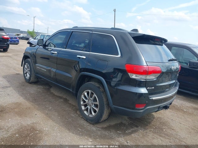 Продажа на аукционе авто 2016 Jeep Grand Cherokee Limited, vin: 1C4RJFBG2GC324528, номер лота: 45798193