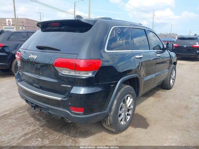Продажа на аукционе авто 2016 Jeep Grand Cherokee Limited, vin: 1C4RJFBG2GC324528, номер лота: 45798193